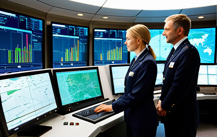 **

"A diverse group of air traffic controllers in a modern control tower, fully clothed in professional attire, collaborating and monitoring screens displaying flight data, safe for work, appropriate content, perfect anatomy, correct proportions, natural pose, professional environment, bright and focused, family-friendly, well-formed hands, proper finger count, natural body proportions."

**