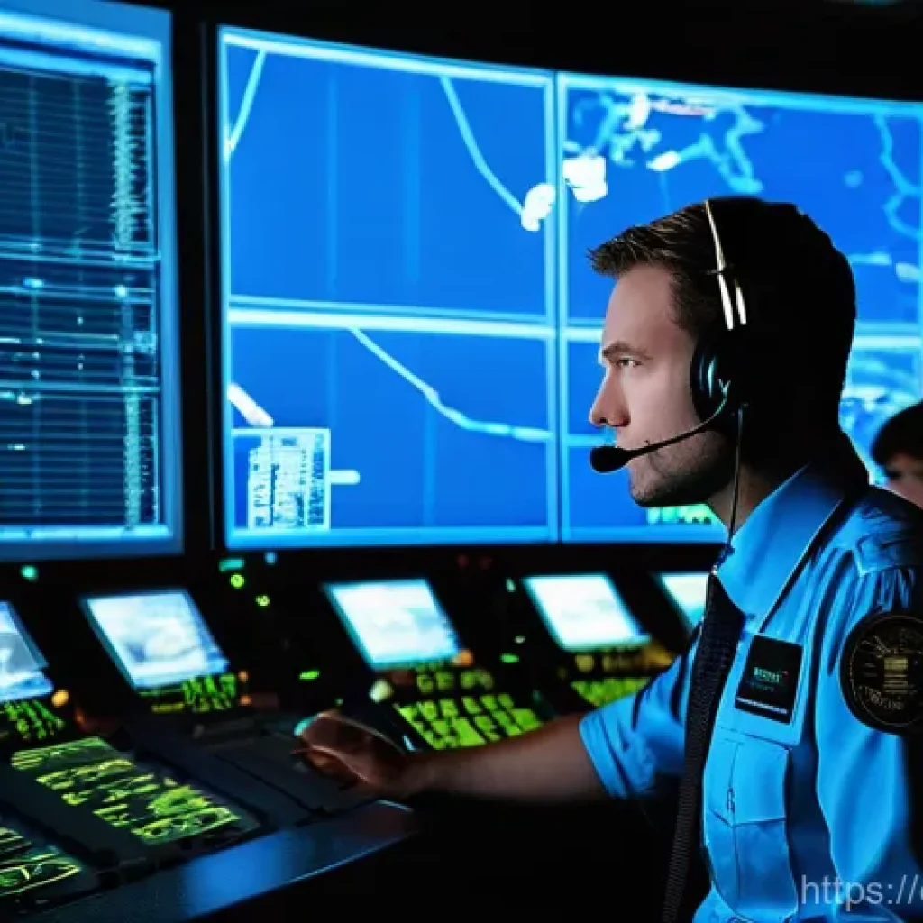 항공교통관제사로 성장하기 위한 커리어 로드맵 - **Prompt 1: Intense Focus in a Modern Control Center**
    "A highly professional and focused air tr...