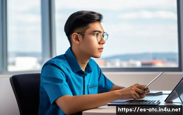 관제사 자격증 취득을 위한 추천 학습 자료 - **Prompt 1: Focused Air Traffic Control Student in a Modern Study Environment**
    A highly detaile...